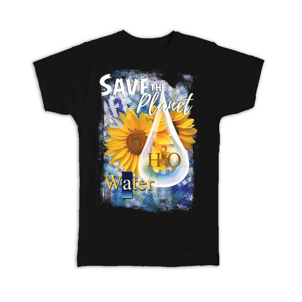 T-Shirts - Ecology - Sunflower Save The Planet