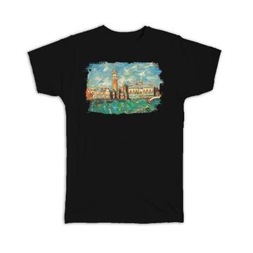 Italy City : Gift T-Shirt Famous Oil Painting Art Artist Painter