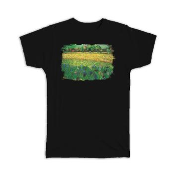 Meadow Flowers : Gift T-Shirt Famous Oil Painting Art Artist Painter
