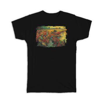 Field Workers Sun : Gift T-Shirt Famous Oil Painting Art Artist Painter