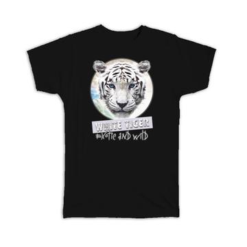 White Tiger Nature : Gift T-Shirt Wild Animals Wildlife Fauna Safari Species