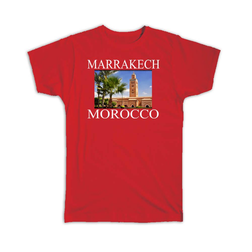 Gift T-Shirt : Marrakech Morocco Travel Tourism Vacation City