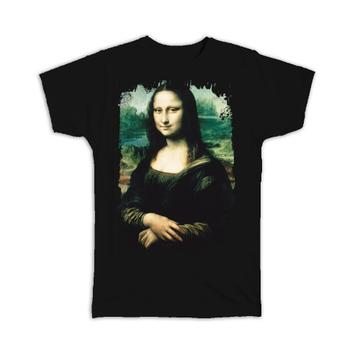 Da Vinci Mona Lisa : Gift T-Shirt Famous Oil Painting Art Artist Painter