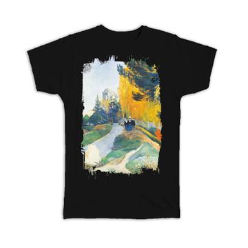 gauguin Les Alyscamps : Gift T-Shirt Famous Oil Painting Art Artist Painter