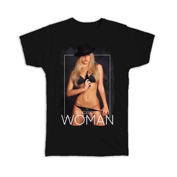 Sexy Woman Gangster : Gift T-Shirt Erotica Erotic Pin Up Girl Hot Mob