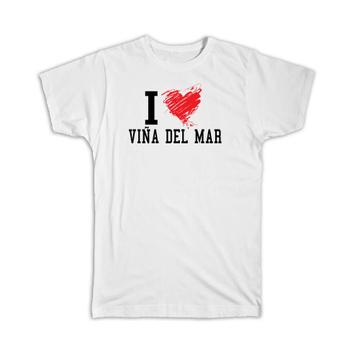 I Love Viña del Mar : Gift T-Shirt Chile Tropical Beach Travel Souvenir