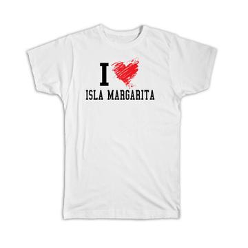 I Love Isla Margarita : Gift T-Shirt Venezuela Tropical Beach Travel Souvenir