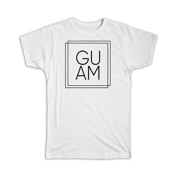 Guam : Gift T-Shirt Square Souvenir Travel Beach Guam Beach Tropical Summer