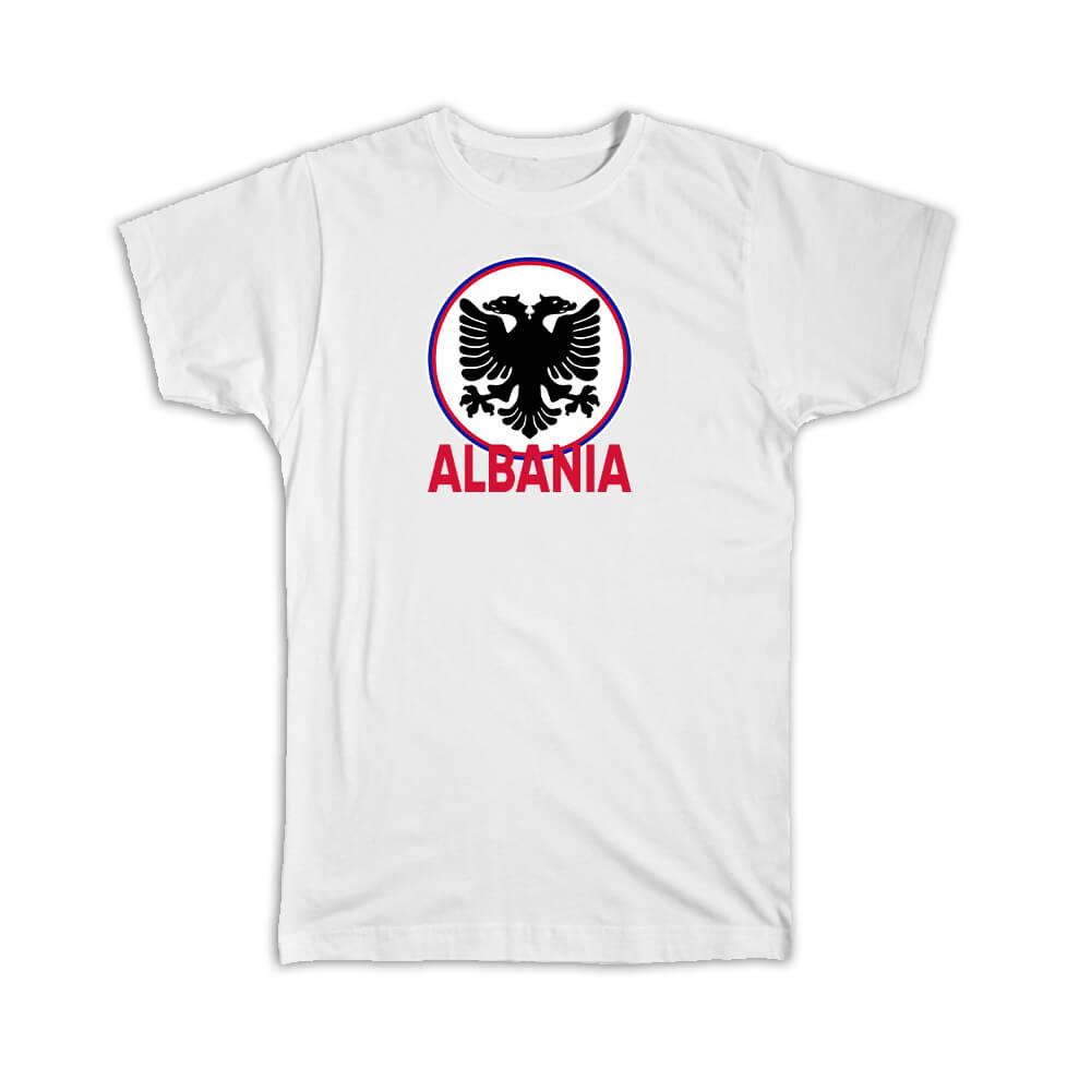 Gift T-Shirt : Eagle Crest Albania Albanian
