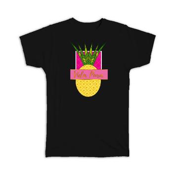 Pineapple Vida Pura : Gift T-Shirt Tropical Pattern Trend Décor
