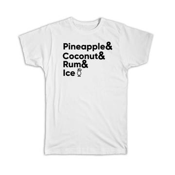 Piña Colada : Gift T-Shirt Pineapple Tropical Drink Bar Vacation