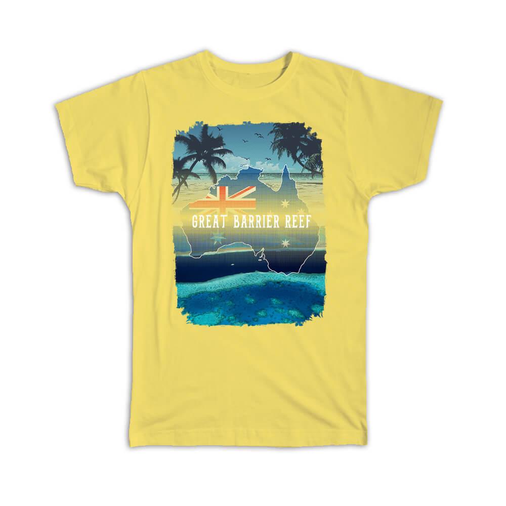 Gift T-Shirt : Great Barrier Reef Australia Souvenir Travel | eBay