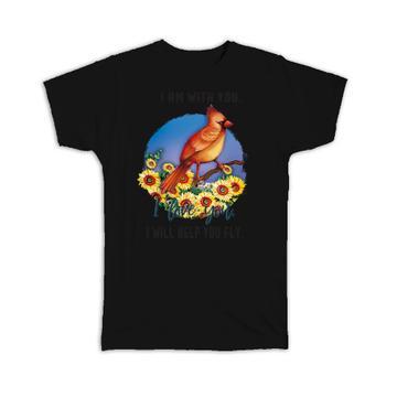 Cardinal Sunflowers : Gift T-Shirt Bird Grieving Lost Loved One Grief Healing Rememberance