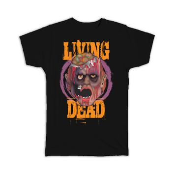 Living Dead Zombie : Gift T-Shirt Horror Monster Halloween Costume Party Autumn Blood