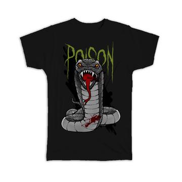 Killer Snake Poison : Gift T-Shirt Horror Movie Monster Halloween Holiday Cobra Blood