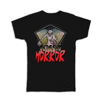 Classic Horror Mummy Movie : Gift T-Shirt Halloween Holiday Fall Time Monsters Zombie