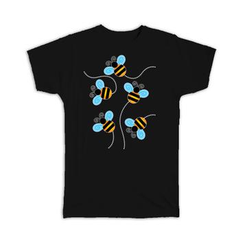 Cute Bees : Gift T-Shirt For Baby Shower Nursery Wall Decor Bee Kid Child Birthday Butterfly