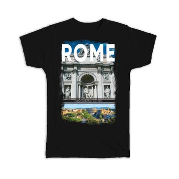 Rome Photo Coliseum : Gift T-Shirt Italy Italian Capital Europe Traveling Souvenir Ancient History