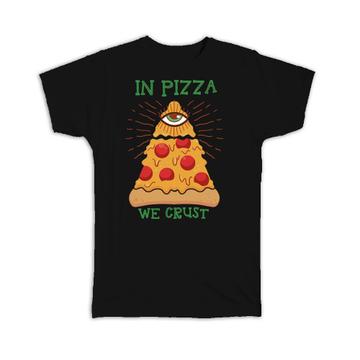 For Pizza Lover : Gift T-Shirt Almighty Funny Food Art Dough Italian Italy Wall Kitchen Decor