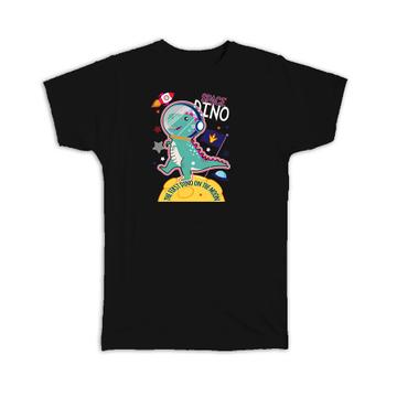 Space Dinosaur : Gift T-Shirt Astronaut The First Dino on the Moon