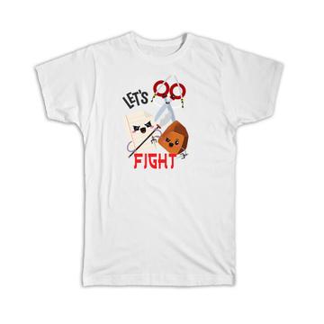 Rock Paper Scissors Lets Fight Kawaii : Gift T-Shirt