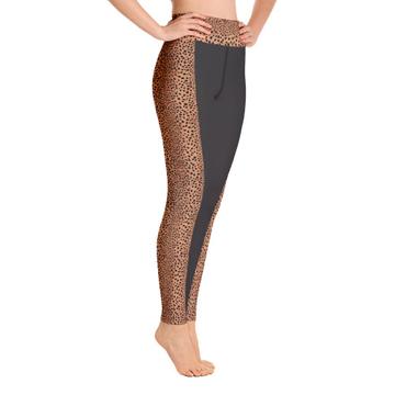 Animal Print Leopard : Gift Yoga Legging Pattern For Her Feminine Modern