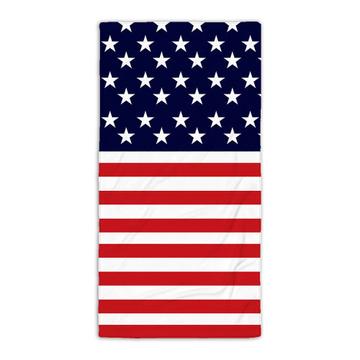 Americana Stars : Gift Beach Towel United States of America Flag
